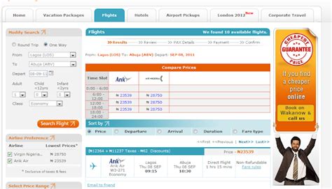 wakanow airline|Flight Reservation : Wakanow.